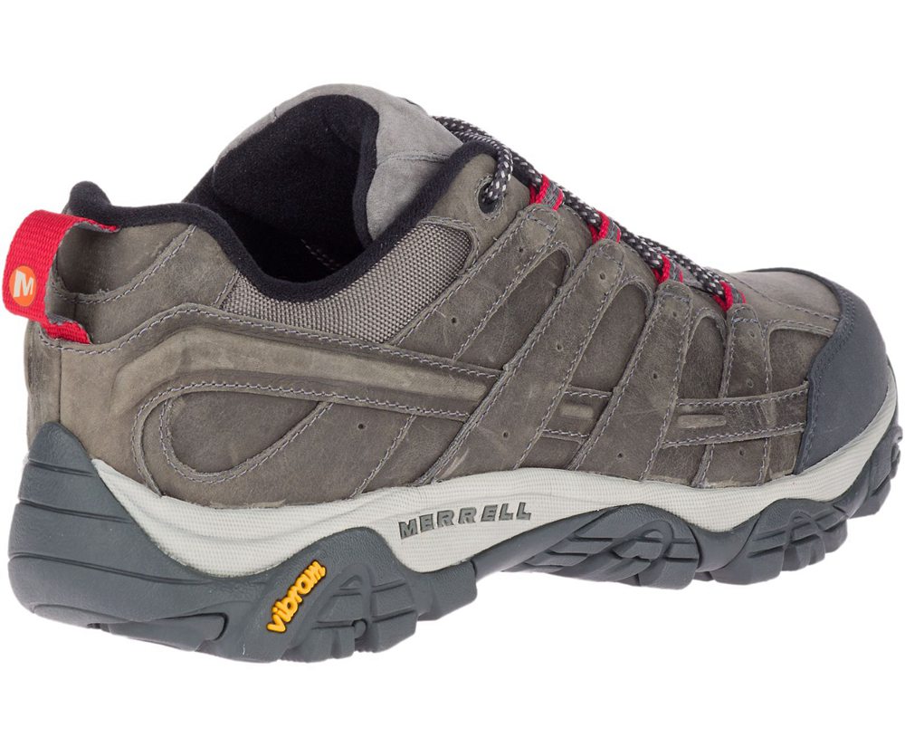 Merrell Hiking Shoes Grey - Moab 2 Prime - Mens 57ZYAWJMD